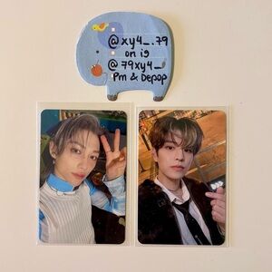STRAY KIDS Felix & Seungmin photocard from 5-Star kpop album